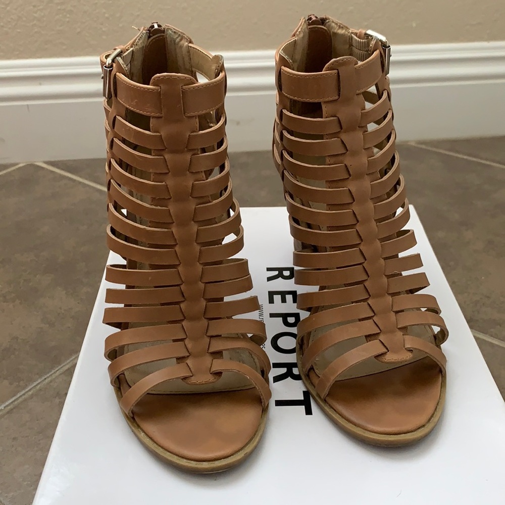 Neutral Strappy Heels